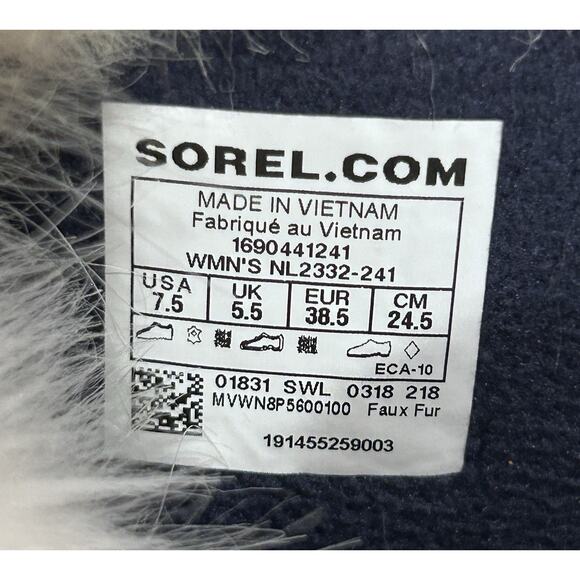 Sorel Tofino II Canvas Curry Fawn Women Tall Snow Boot Waterproof Size 7.5‎ - Picture 5 of 14